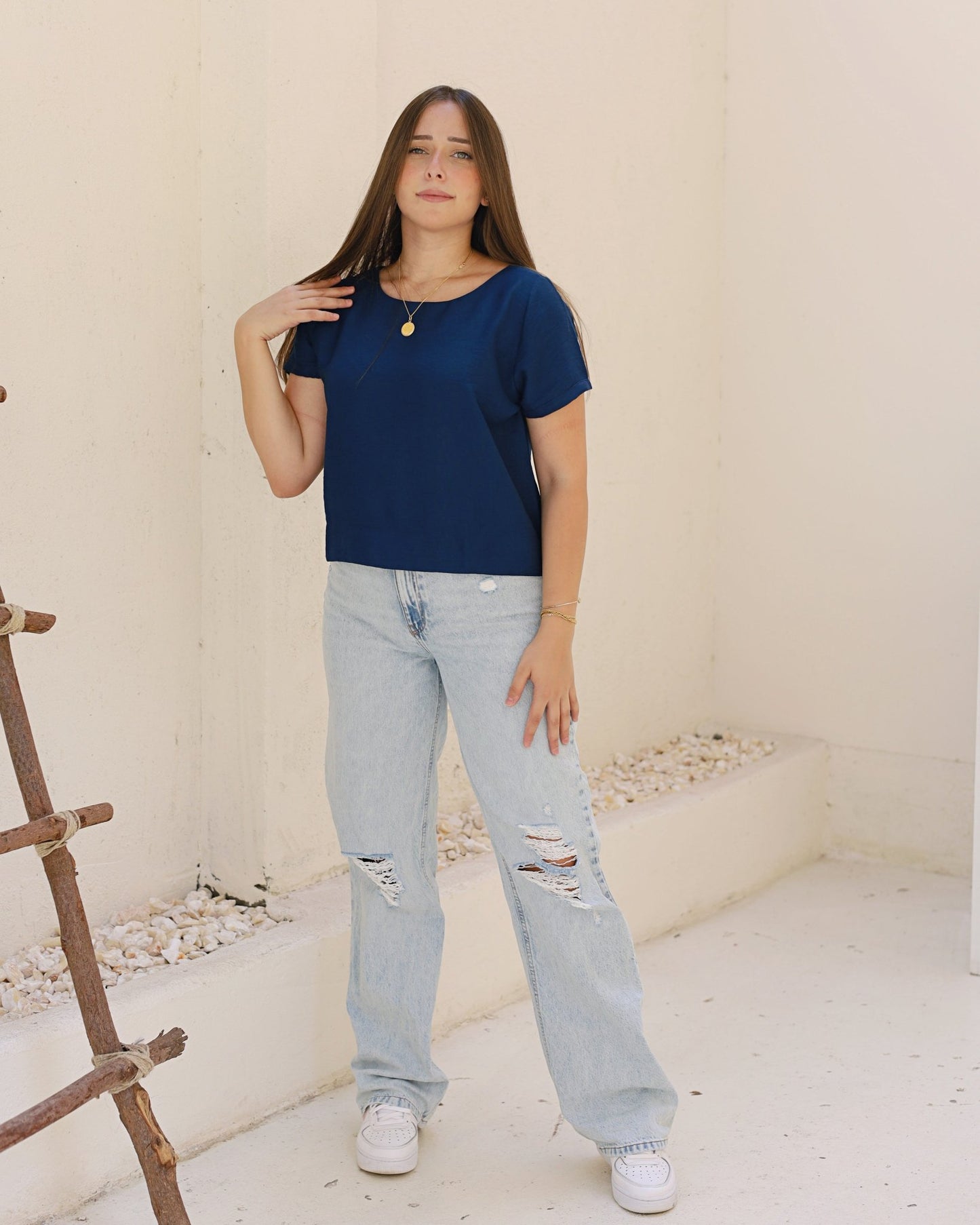 Linen - Blouse - Sukun