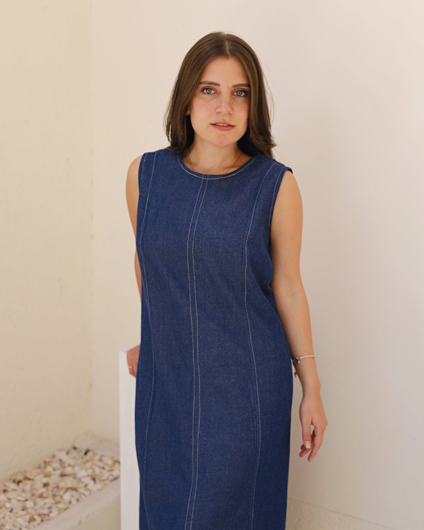 Denim Dress - Sukun