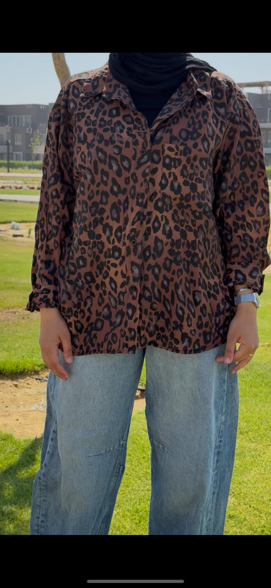 Leopard Print Shirt